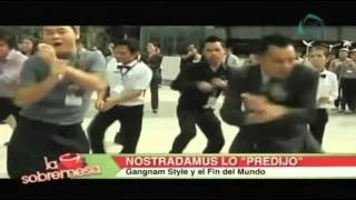 La Sobremesa Nostradamus predijo el Gangnam Style [upl. by Chancellor196]