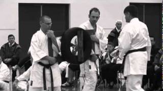 GKR Karate Kancho Robert Sullivan Makawara demonstration [upl. by Pauly482]