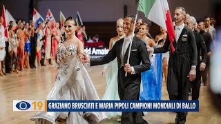 Graziano Brusciati e Maria Pipoli campioni mondiali di ballo [upl. by Ahsienek887]