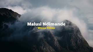 Malusi Ndimande  Woza Thixo Official Lyric Video [upl. by Assili503]