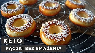 KETO PĄCZKI BEZ SMAŻENIA  Jak zrobić oponki serowe na KETO Tłusty Czwartek [upl. by Magda700]