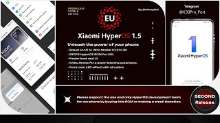 The first HyperOS 15 Stable EU Premium is now available for your POCO F2 PRO  Redmi K30 Pro [upl. by Davies999]