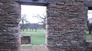 Inside the ruins of the Fort Washita Barracks [upl. by Laro632]