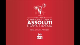 Finali Assoluti Specialità 2021 LIVE domenica 14 marzo [upl. by Nerissa]