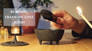 How To Burn Frankincense Resin [upl. by Violet]