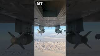 Ride along on the belly of an A10 Warthog during a munitions drop [upl. by Fidellia]