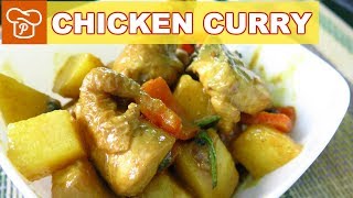 How to Cook Chicken Curry Filipino Style  Pinoy Easy Recipes [upl. by Cleveland]