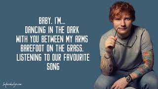 Ed Sheeran  Perfect Lyrics [upl. by Sulrac]