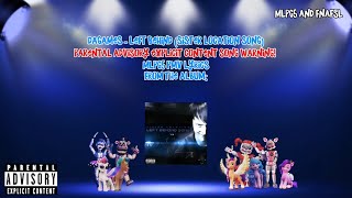 DAGames  Left Behind FNAFSL PAEC Song MLPG5 PMV Lyrics PAEC Warning⚠️ REUPLOAD [upl. by Sanferd764]