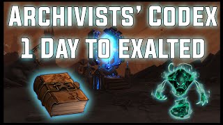 How to get tier 6exalted with Archivists Codex the easiest way Rift Farms explained [upl. by Kolivas]