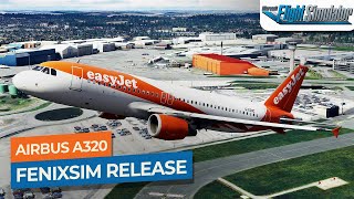 MSFS FENIX SIM RELEASE Luton to Berlin  Fenix Sim A320 easyJet｜Drawyah [upl. by Gilbertina]