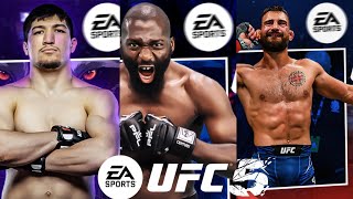 Ufc 5 FR🇨🇵 TUTO Perso Créé BakiDoumbeBenoit saintDenis comment faire [upl. by Anahsek]