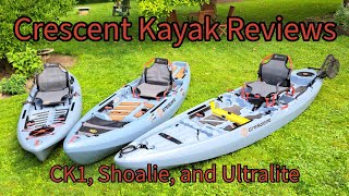 Crescent Kayak Review CK1 Shoalie and Ultralite [upl. by Baniaz667]