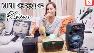 Bluetooth speaker mini karaoke reviews SDRD VLOG71 [upl. by Jangro]