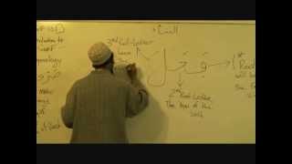 Sarf 101 part1  Abu Taubah  Introduction to SARF  Arabic words etymology [upl. by Anawait]