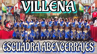 4K LA ENTRADA  ESCUADRA ABENCERRAJES  VILLENA morosycristianos villena desfile fiestaalicante [upl. by Yaakov316]