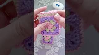 how to crochet a small bag 작은 가방 코바늘 뜨개질 방법 小さなバッグのかぎ針編み küçük bir çanta nasıl örülür [upl. by Asare]