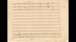 Mozart Don Giovanni  duetto Fuggi crudele fuggi  autograph manuscript [upl. by Roach]