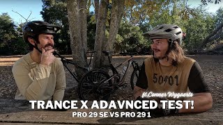 Head to Head  Giant Trance X Advanced Test  29 SE vs 29 Pro 1 [upl. by Oeht215]