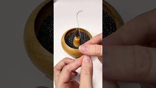 Using a bead spinner for Tambour Embroidery [upl. by Keyes]