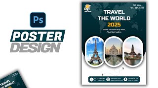 How to Create a Professional Poster in Photoshop  Poster Design Tutorial 1 [upl. by Navarro]