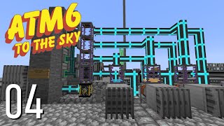 All The Mods 6 To The Sky Episode 4 Pneu PneumaticCraft [upl. by Ahsatsan]