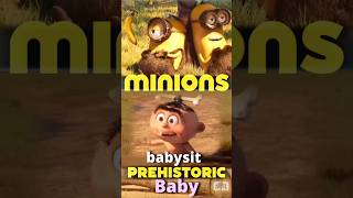 Minions amp prehistoric baby storyrecap fyp minions [upl. by Zile]