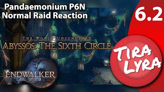 Lyra Pandaemonium Abyssos The Sixth Circle FFXIV Endwalker P6N Normal Raid Blind Reaction [upl. by Parfitt]