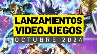 LOS VIDEOJUEGOS QUE SALEN EN OCTUBRE 2024 [upl. by Rob]