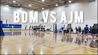 Bishop David Motiuk VS Archbishop Joseph Macneil  Junior High Volleyball  October 22 2024 [upl. by Konstance700]