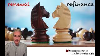 Whats the difference between a mortgage renewal and a mortgage refinance [upl. by Ahtnammas]