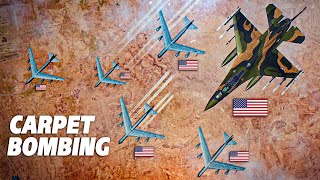 F16C Viper B52 Stratofortress Carpet Bombing  Digital Combat Simulator  DCS [upl. by Restivo]