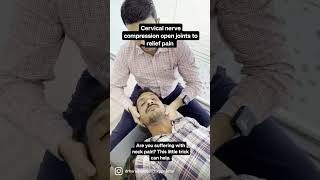 Cervical nerve compression treatment shortvideo drharishgrover short [upl. by Suolhcin381]