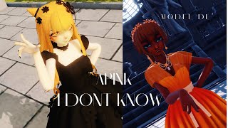 MMD Apink에이핑크 I dont Know몰라요 model dl [upl. by Rist732]