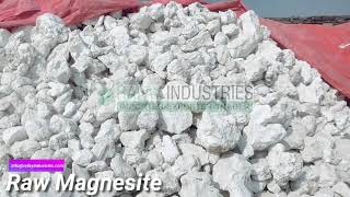 Magnesite  Raw Magnesite  Magnesite Exporter  A Grade Magnesite  Magnesite Mineral [upl. by Eslek]