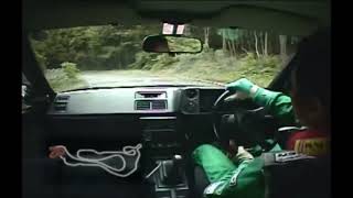 ONBOARD  Keiichi Tsuchiya  AMAZING Touge Run with AE86  tuned [upl. by Oirretna216]