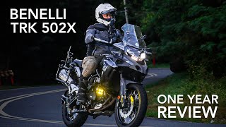 Benelli TRK 502X 1 Year Review [upl. by Eitsyrhc]