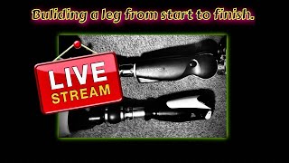 Let’s build an above knee prosthetic leg live With special guest Mango the dragon 🐉 [upl. by Nidnarb]