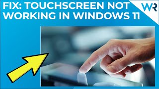 Windows 11’s touchscreen not working Here’s what to do [upl. by Nayrb826]