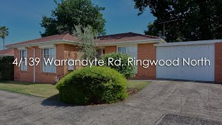 4139 Warrandyte Rd Ringwood North [upl. by Atenahs]