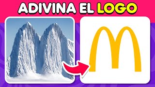 Adivina el LOGO Oculto por la Ilusión ✅🍟🍔 Niveles fácil medio y difícil  Quiz de logotipos [upl. by Melanie]