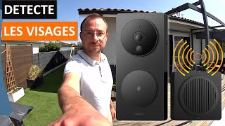 Test de la sonnette connectée Aqara Doorbell G4 [upl. by Ahsinawt]