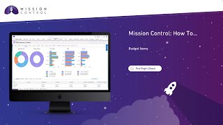Mission Control How To  Budget Items [upl. by Reamy757]