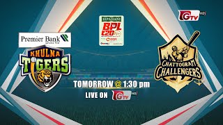 Khulna Tigers vs Chattogram Challengers  BPLSeason 10  Promo [upl. by Summer496]