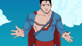 Russian VO Parodies  Goku VS Superman Parody rus [upl. by Savick665]