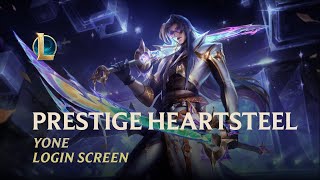 Prestitge HEARTSTEEL Yone  LOGIN SCREEN  League of Legends [upl. by Ludvig857]