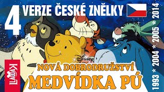 Medvídek Pú 🍯 4 verze české znělky  text CZECH [upl. by Nairdad145]