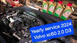 Volvo XC60 Oil Change amp Filter Replacement  DIY Maintenance [upl. by Leilamag439]