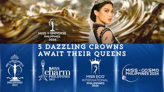 Five Crowns and a StarStudded Gala  Miss Universe Philippines 2024 Coronation Night [upl. by Yllim]