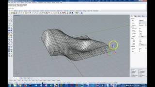 Rhino Tutorial Distorting a Surface Using CageEdit [upl. by Iahk]